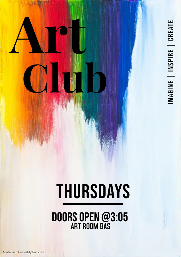 Art Club poster