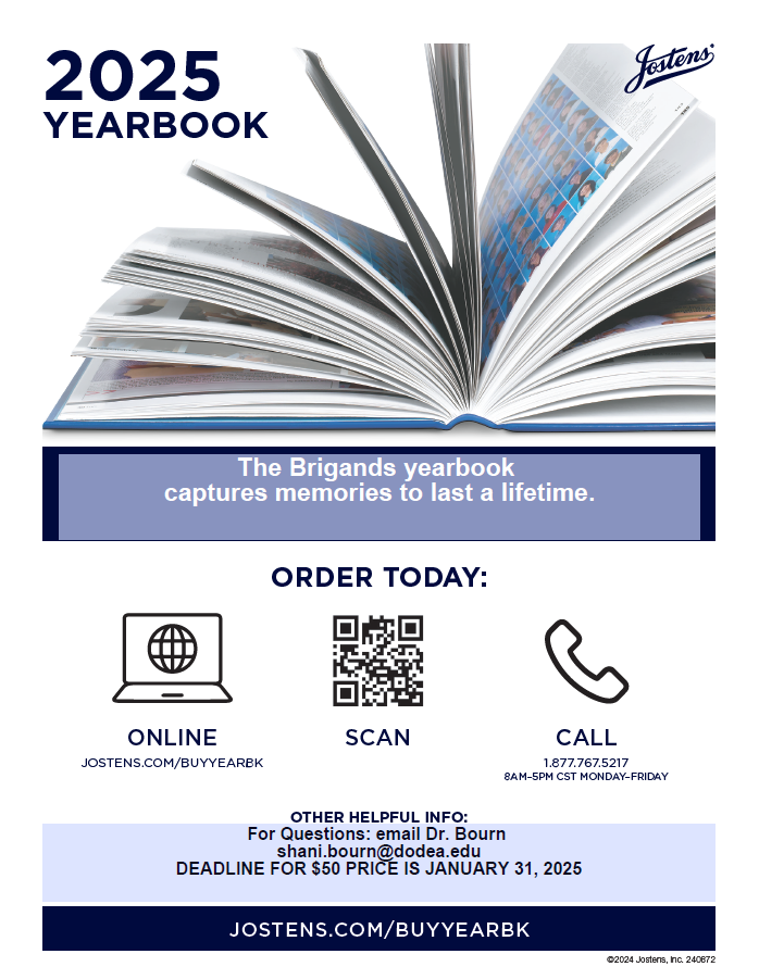Yearbook sales for 2025