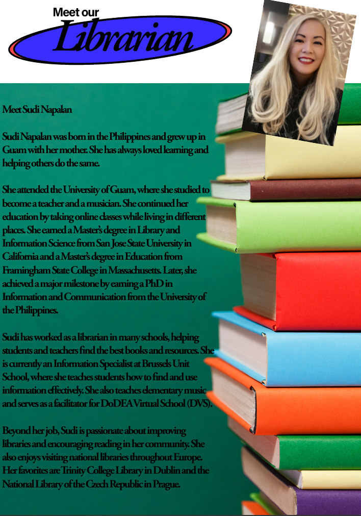 Meet your librarian. 